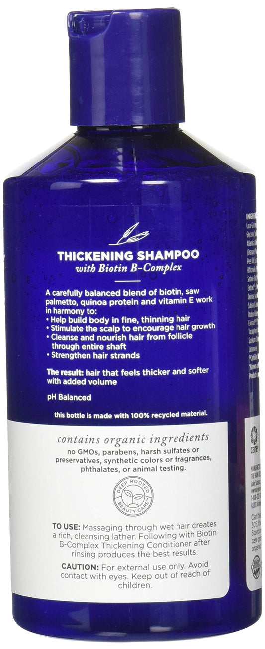 Avalon Organics Thickening Shampoo Biotin B Complex - 14 fl oz (Packaging may vary)