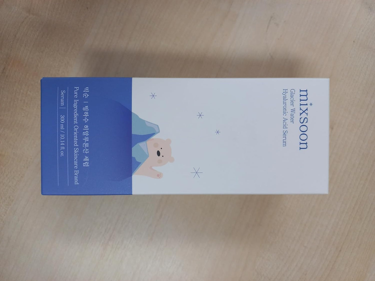 mixsoon Glacier Water Hyaluronic Acid Serum - Non-greasy Hydration Booster, Firming Facial Serum For Radiant, Dewy Skin - Korean Serum for Glass Skin - Mega-size (10.14 fl.oz / 300ml)