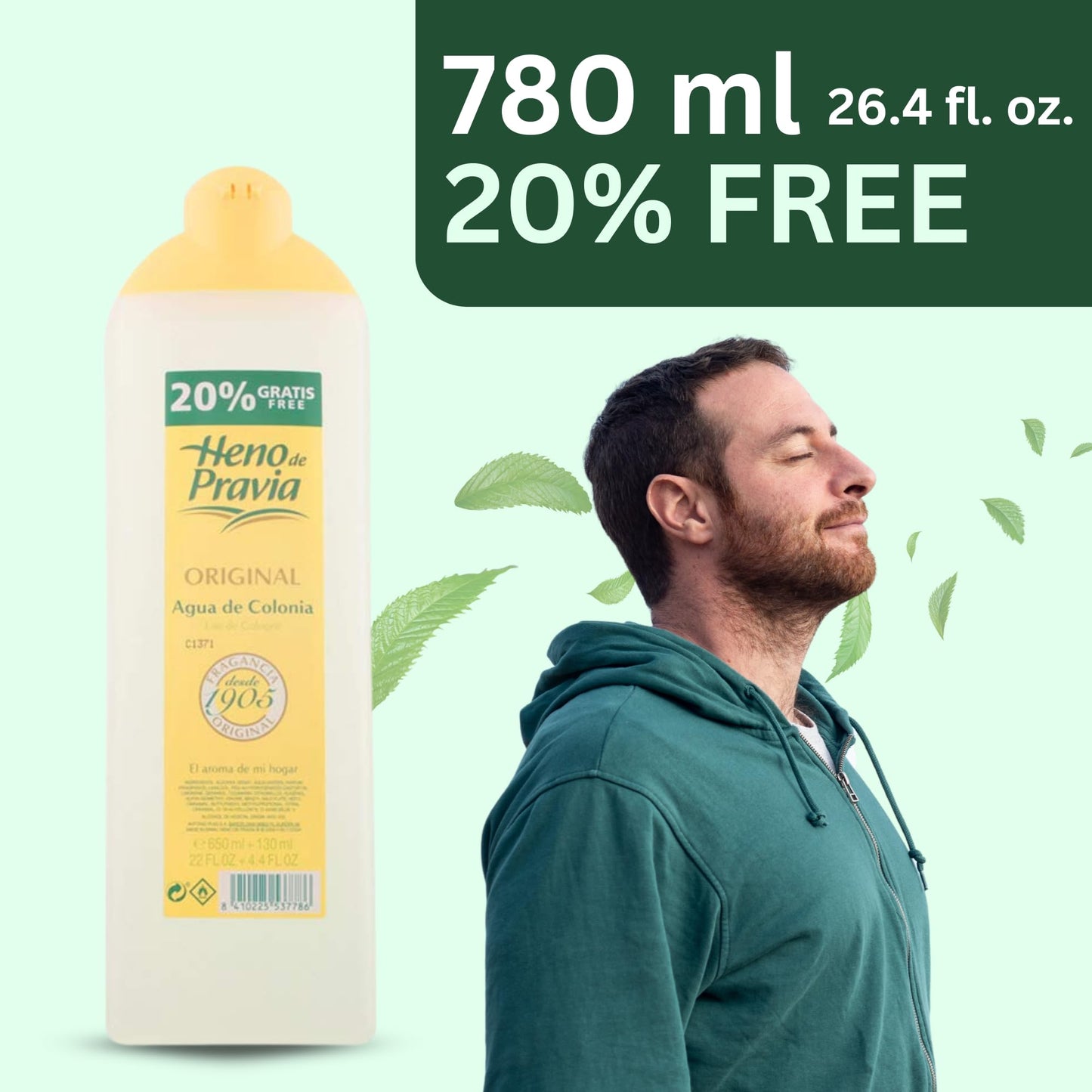Heno de Pravia Original Agua Eau de Toilette 650 ml