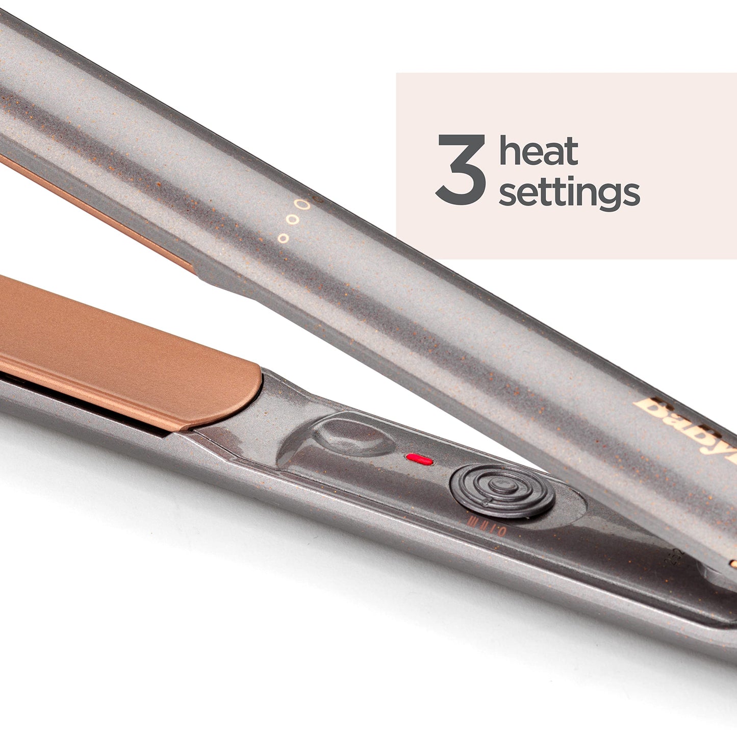 BaByliss Elegance Hair Straighteners, Ultra-smooth ceramic plates