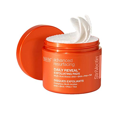 StriVectin Face and Body Exfoliating Treatment Pads and Crystals, Polishing Away Dead Skin for Smooth and Soft Skin